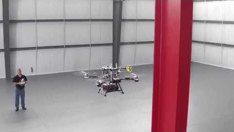 Hammer Drones Industrial NDT Testing Demo