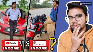 My YouTube Income V/S ClickBank Income | Affiliate Marketing Earning Vs Youtube Earning | Explained