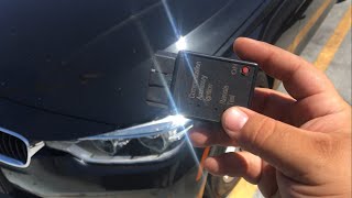 BMW OBD FORCE IGNITION TOOL /  KEYS LOCKED IN TRUNK &amp; ALARM ACTIVATED .