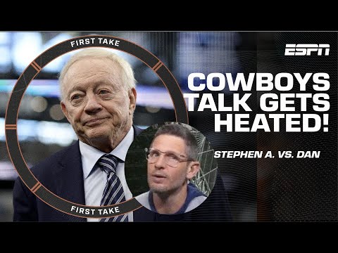 Stephen A. & Dan Orlovsky GET HEATED talking the state of the Dallas Cowboys 🤯 🔥 | First Take