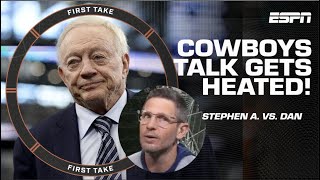 Stephen A. & Dan Orlovsky GET HEATED talking the state of the Dallas Cowboys 🤯 🔥 | First Take