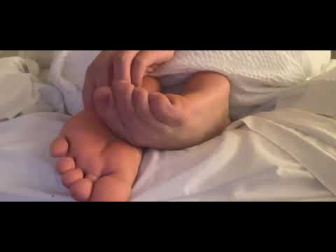 Tickle feet white socks ticklish
