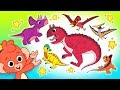 Club Baboo | Dino puzzle time | Learn the names of these dinosaurs!