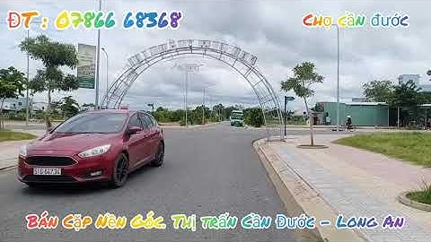 Bán đất cặp nền góc trung tâm thị trấn chợ cần đước Long An | 4ty200 | Alo 07866 68368 Văn Thanh