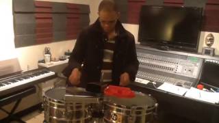 Timbales basic tutorial part 03  by: Jorge Orta Cro Cro