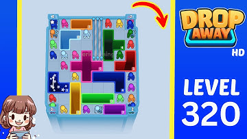 Drop Away Level 320 Solution Walkthrough