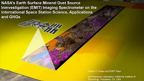 EMIT Data Tutorial Series Workshops Week 1: Intro to EMIT Mission and Data