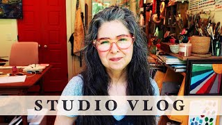 Making Time For Art During A Busy Week: Art Vlog