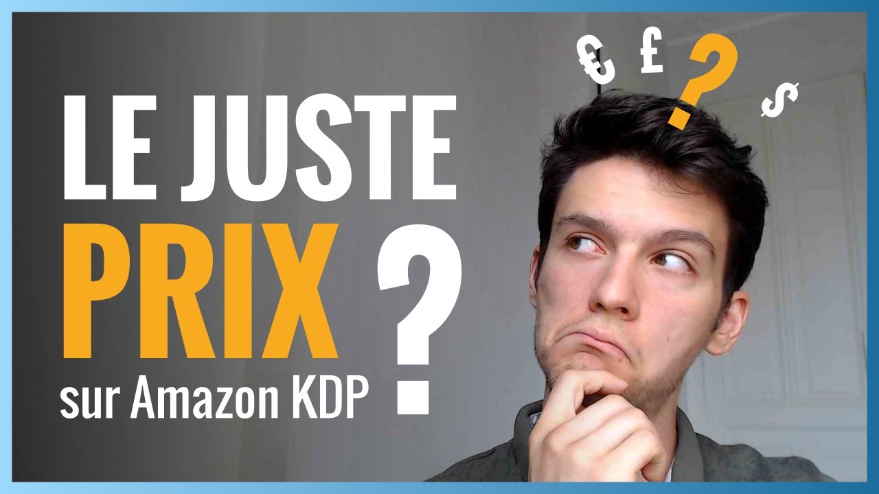 Comment dfinir le prix de ses carnets sur Amazon KDP   Kindle Publishing Low Content Book