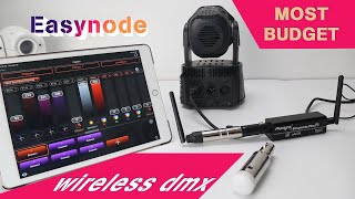 easynode works with cheaper wireless dmx kit，most budget screenshot 3