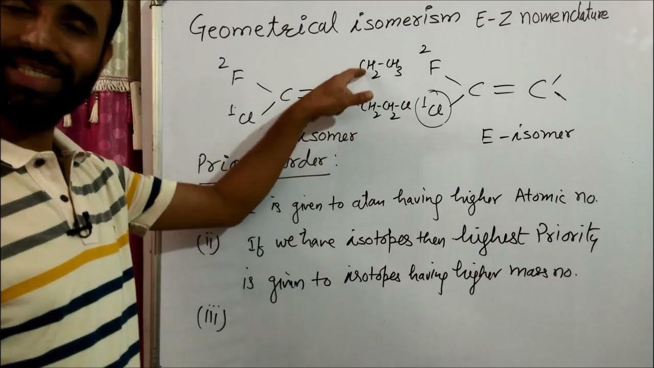Trick for E and Z system of nomenclature by suresh sir Geometrical