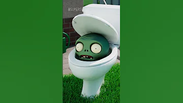 Skibidi Zombie Skibiditoilet Skibidi Pvz Plantsvszombies Aprilfools 