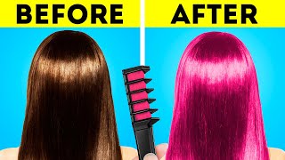 FRESH HAIR HACKS YOU HAVE TO TRY! || Cool Beauty Gadgets And Hacks