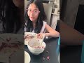 Eating corned beef in breakfast on her 10th birthday #kassie