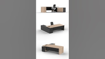 The cornerstone of a successful workspace - Our Executive Desks.#workplacefurniture #officefurniture