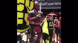 Deadpool’s super Duper dance party sdcc 2018