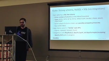 #BDAM: Simplifying big data analytics with Apache Kudu, by Mike Percy - Cloudera