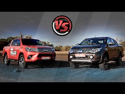 Toyota Hilux VS Mitsubishi L200. "2 Лошадиные силы"