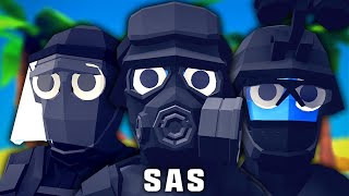 10 SAS vs ALL ARMIES!? TABS Modern Soldiers vs Ancient Army! Totally Accurate Battle Simulator