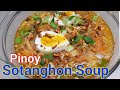 Pinoy Sotanghon soup