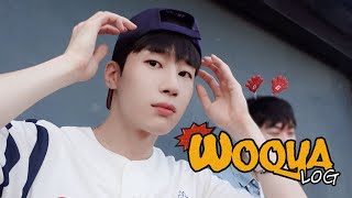 (SUB) [WOOYA LOG] 마! 다 쌔리라! 부산 롯데 자이언츠 시구자 뜽우⚾️ㅣIn Busan