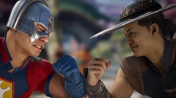 Mortal Kombat 1 - Peacemaker vs Kung Lao | All Intro/Interaction Dialogues