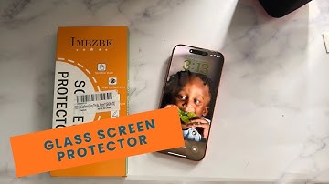 How to install IMBZBK Screen Protector on iPhone 17 Pro- Easy & Bubble-Free