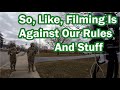 Guard Member Say I Can&#39;t Film From The Sidewalk