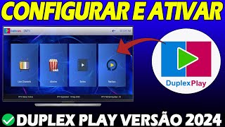 🔴[SAIU] NOVA CONFIGURAÇÃO DO APLICATIVO DUPLEX PLAY - TUTORIAL ATUALIZADO 2024!✅ screenshot 5