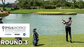 LIVE | Round 3 | 2024 PGA WORKS Collegiate Championship screenshot 4