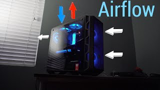 Cooler Master H500 - Best Top Fan Configuration (Exhaust Or Intake) by DevelopedByTrust 129,466 views 3 years ago 6 minutes, 28 seconds