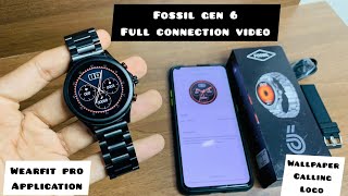 Fossil Gen 6 Connection Clone | Wearfit Pro Application Connection | #fossilgen6 screenshot 1