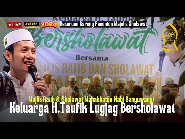 Lugjag Bersholawat - Keseruan Penonton Rutinan Malam Kamis Mahabbatun Nabi 2024 class=