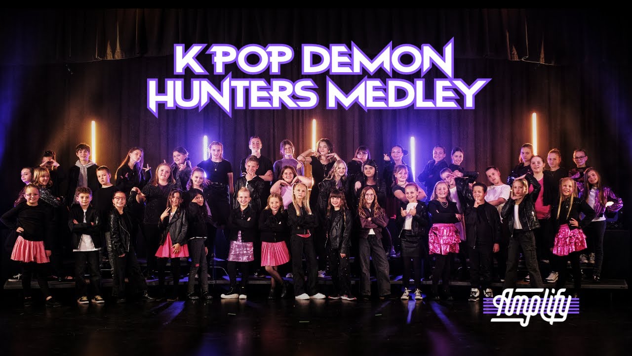 K-Pop Demon Hunters Medley (Netflix) | Amplify Choirs (Official Music Video)