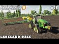 Cultivation, liming, planting sunflower with new planter | Lakeland Vale 2 | FS 19 | Timelapse #18
