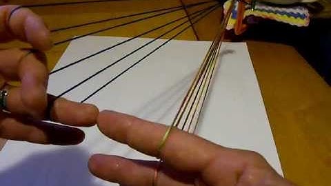 6-loop Spiral Braid, Left-handed