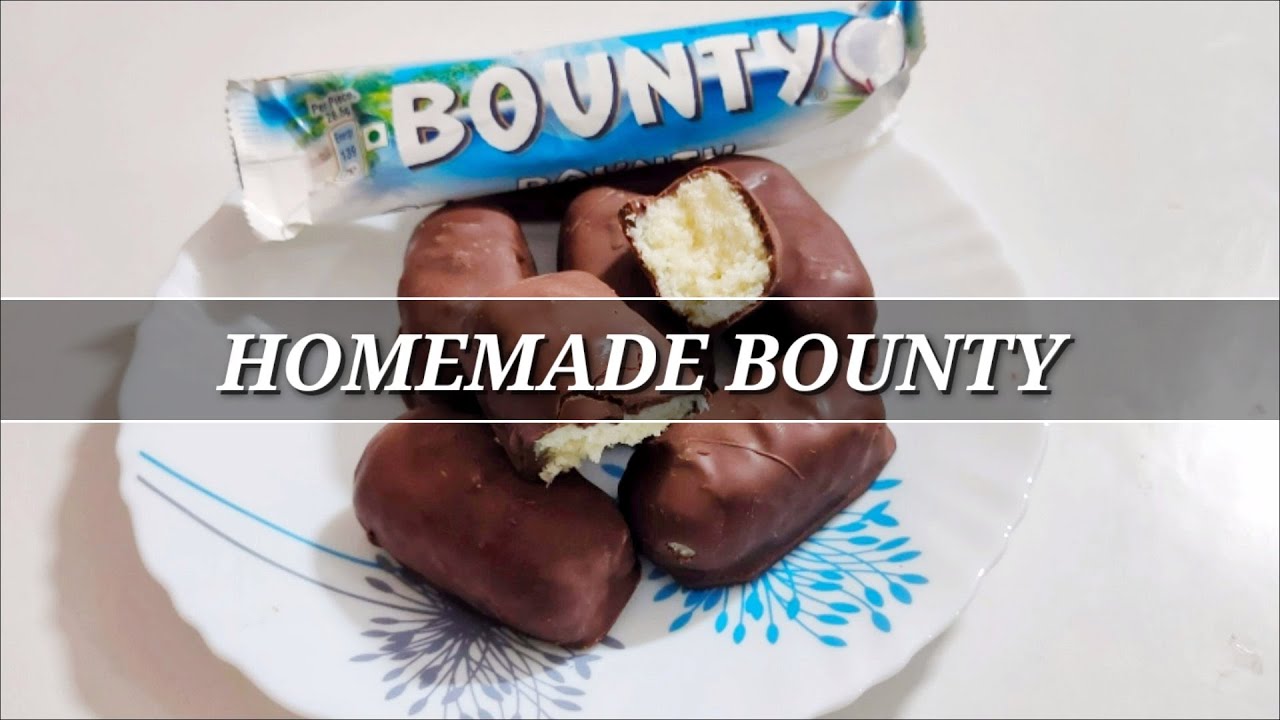 Bounty Bars How to make Bounty Bars at home YouTube