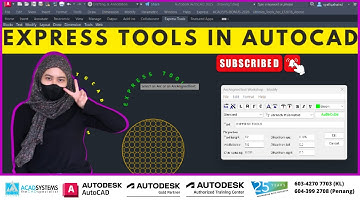 Express Tools in AutoCAD