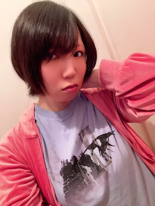 #部屋着　#男の娘　#ショートヘア　#女装　#偽娘　#伪娘　#人妖#Transgirl     #transsexual #lgbtq #여장