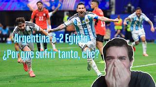 WE ALMOST WENT HOME | Argentina 3-2 Egypt | 2026 World Cup
