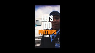 Walmart driver does Pretrip (Tractor) | Part 1