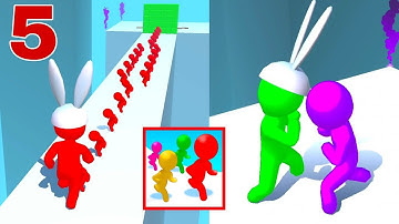 Color Run stickman 3D Unlocked Walkthrough  Ios&Android Part -5