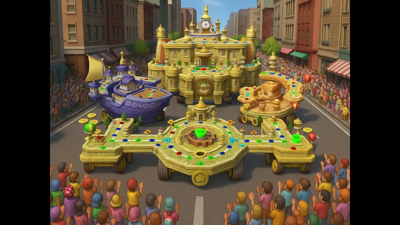 Mario Party 6 - Clockwork Castle (Parade Remix)
