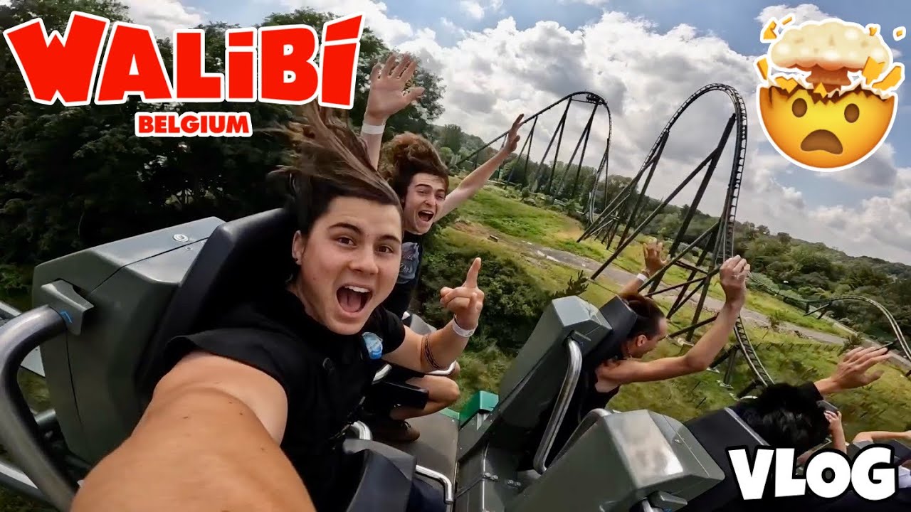 Riding the Benelux’s TALLEST & FASTEST Roller Coaster?! Walibi Belgium - Wavre, BE | VLOG [2024]
