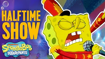Super Bowl SpongeBob SquarePants Halftime 🏈Show Moment