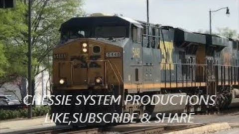 [CSXT]5448 ES40DC & 3047 [ES44AH]Leads Q140-13 NB & Pretty Long Through Fay NC W/No Juice Cars