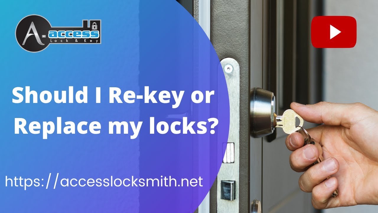 Should you Re-key or Replace your locks? | Charlotte locksmith rekeying service