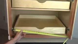 DIY Rollout Shelf Measure Guide
