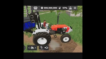 FS 20 SWARAJ 855FE         ||FARMING SIMULATOR 20|| ||BIG TROLA|| #fs19 #fs20 #viralvideo #short