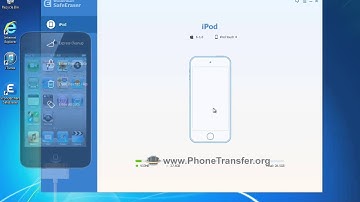 How to Remove App Generated Junk Files from iPod Touch by SafeEraser?